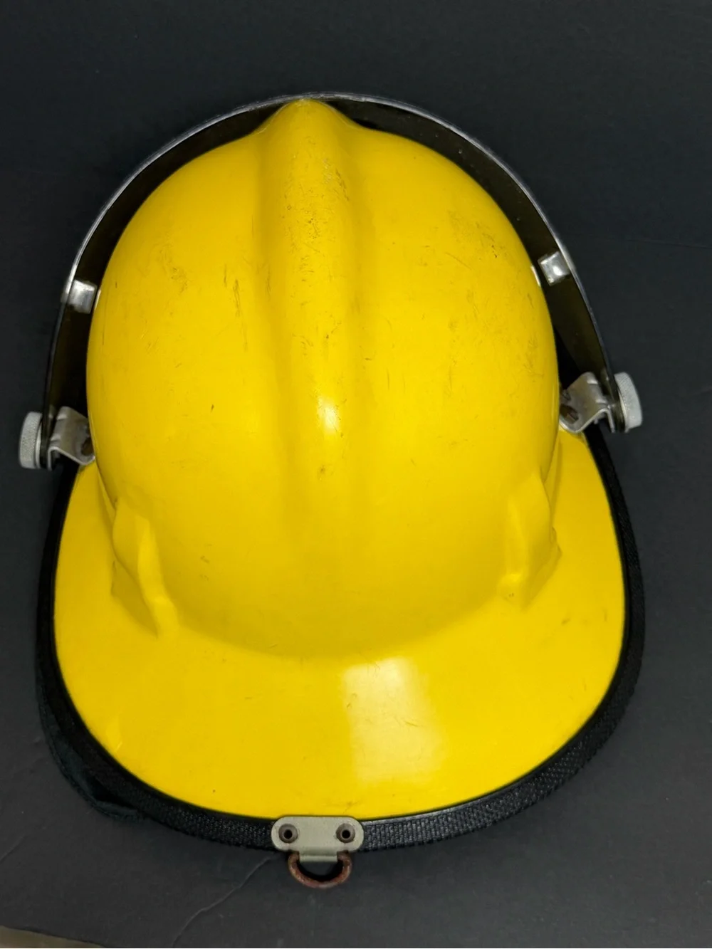 Vintage 90’s Cairns & Brothers Fire Fighter Yellow Style 660X ADJUSTABLE